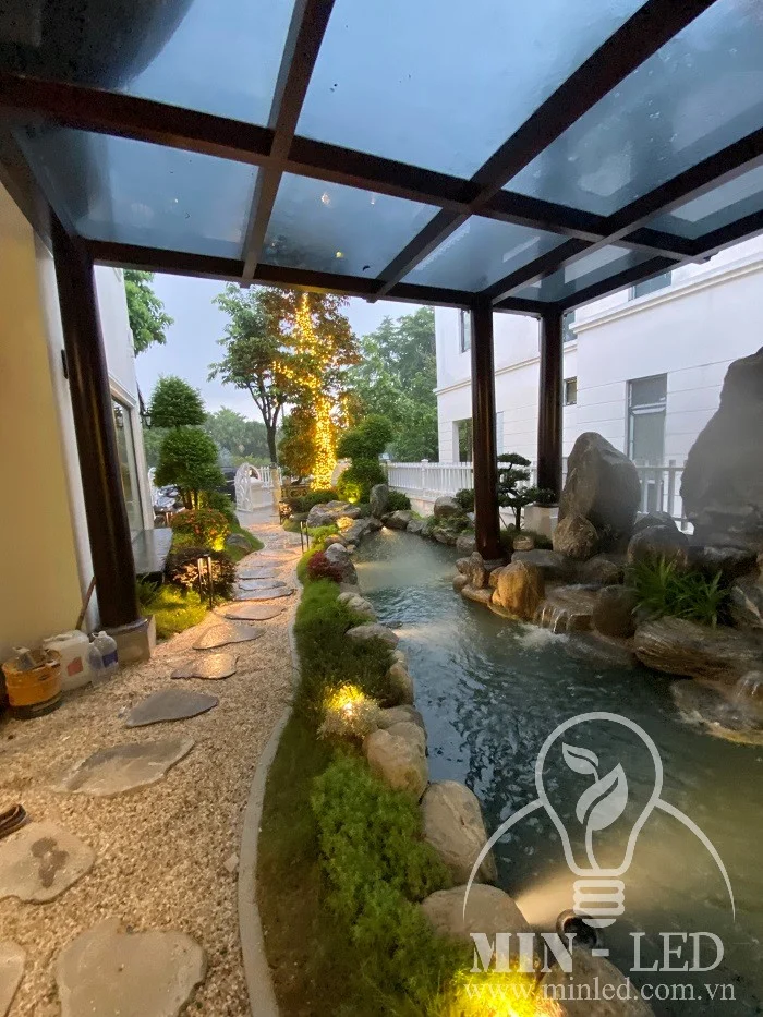 Cung cap va lap dat vat tu cong trinh biet thu xanh vilas 2