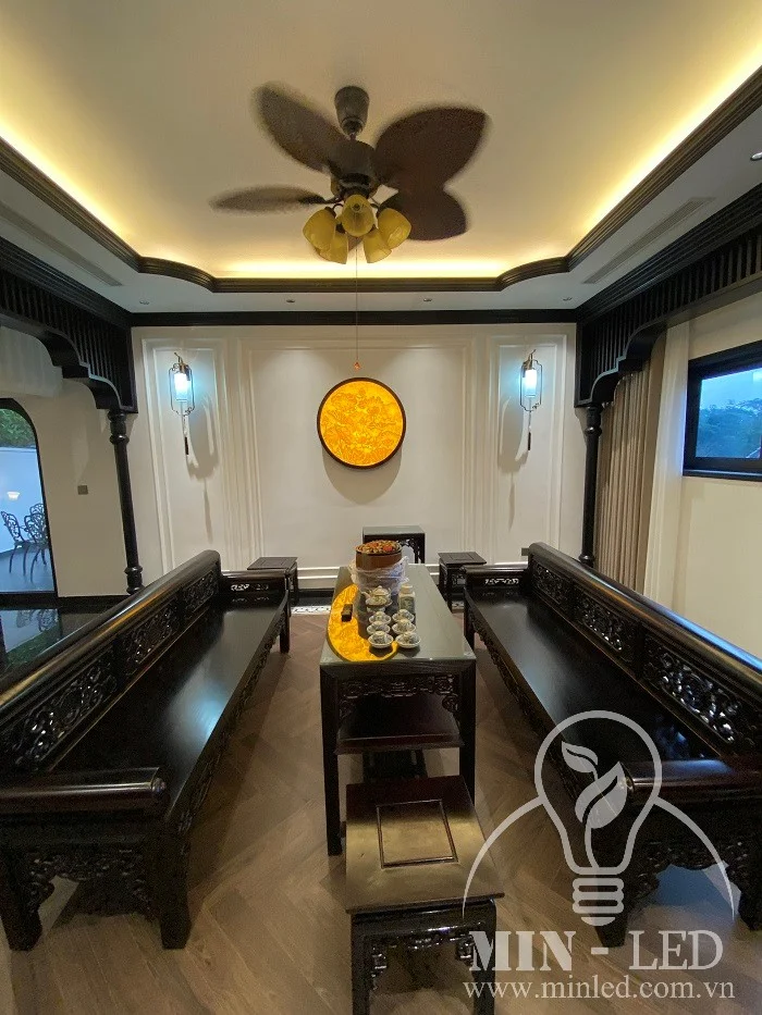 Cung cap va lap dat vat tu cong trinh biet thu xanh vilas 5