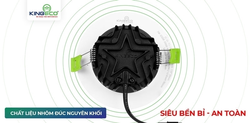 Den LED am tran KingEco DOB don sac 1