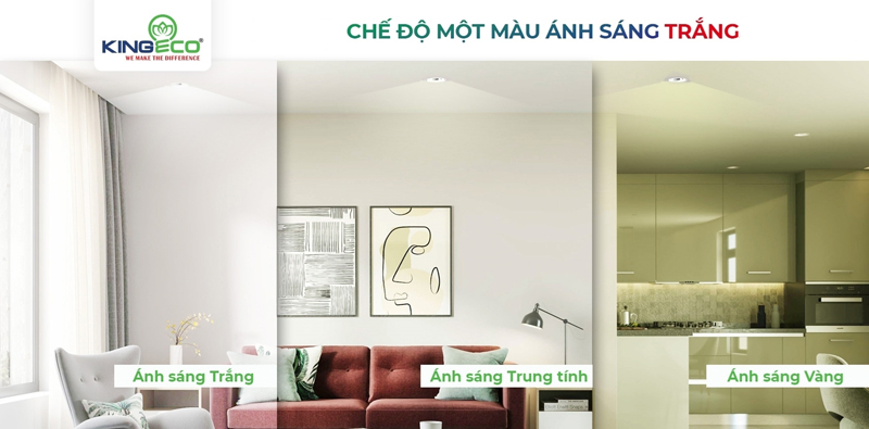 Den LED am tran KingEco DOB don sac 2