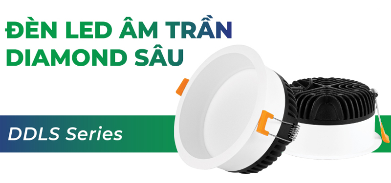 Den LED am tran KingLED Diamond choa sau DDLS don sac