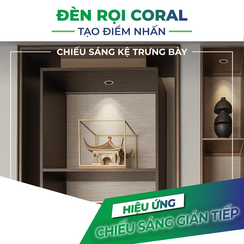 Đèn LED âm trần chiếu rọi KingLED Coral 7W - 3