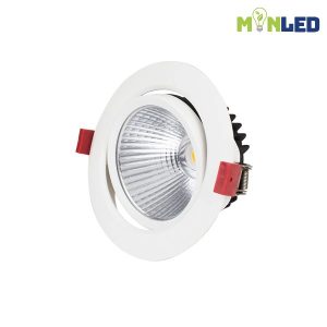 Đèn LED âm trần chiếu rọi KingLED Opal