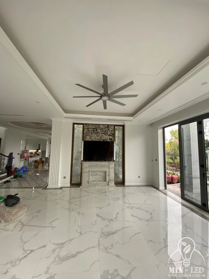 cung cap den led thiet bi dien cho biet thu trieu do tai tdbs 1