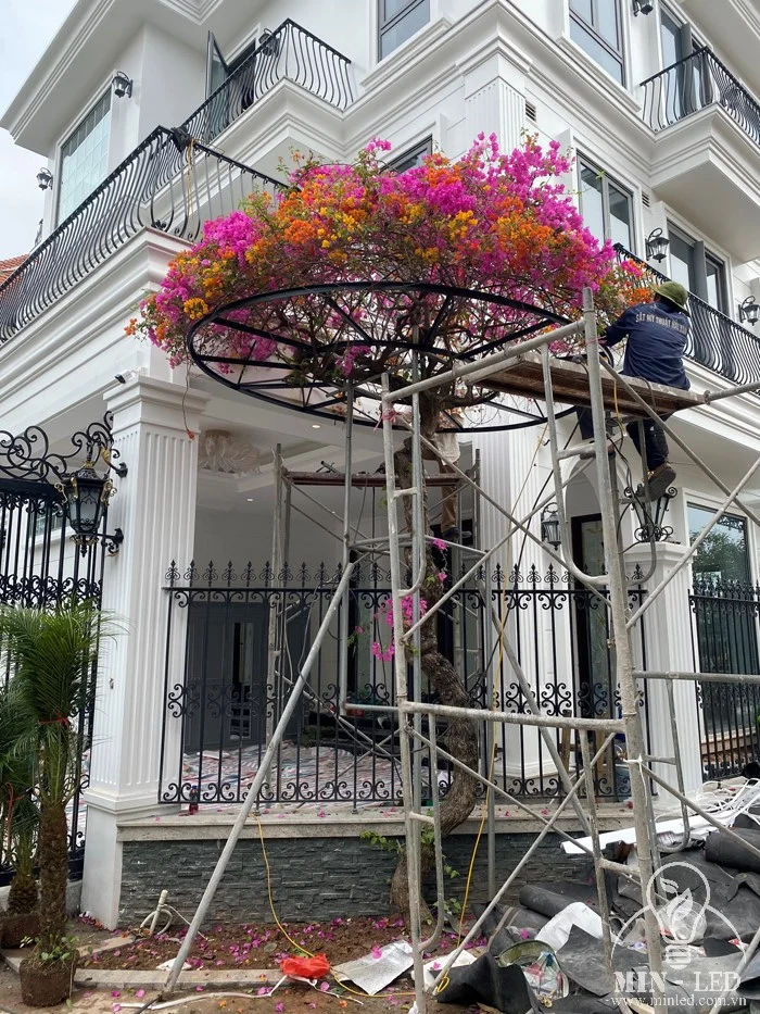 cung cap den led thiet bi dien cho biet thu trieu do tai tdbs 10