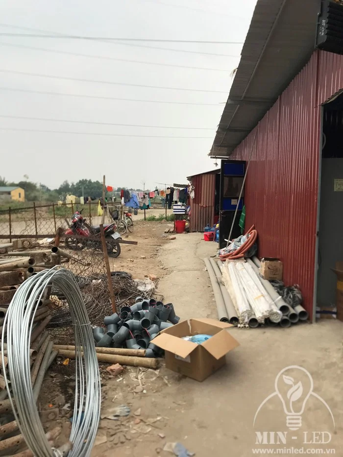 cung cap den led thiet bi dien vat tu nuoc cho nha dieu hanh tram bien ap 500kv