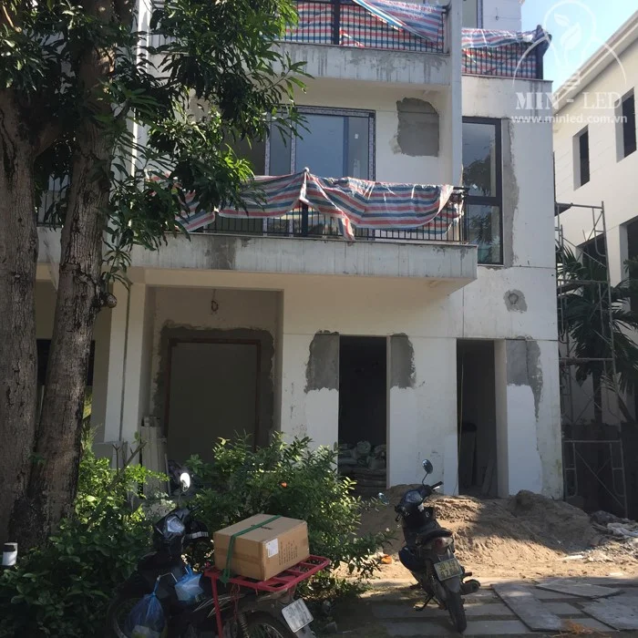 cung cap den led va thiet bi dien cho biet thu tai ecopark 6