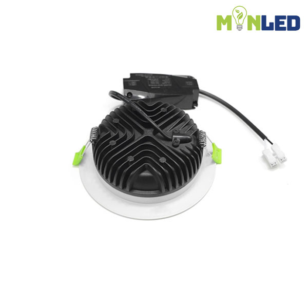 Đèn LED âm trần KingLED Diamond 10W đổi màu viền màu - Ảnh 3