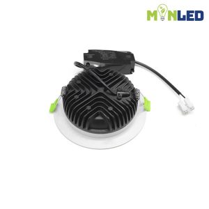 Đèn LED âm trần KingLED Diamond 10W đơn sắc viền màu - Ảnh 5