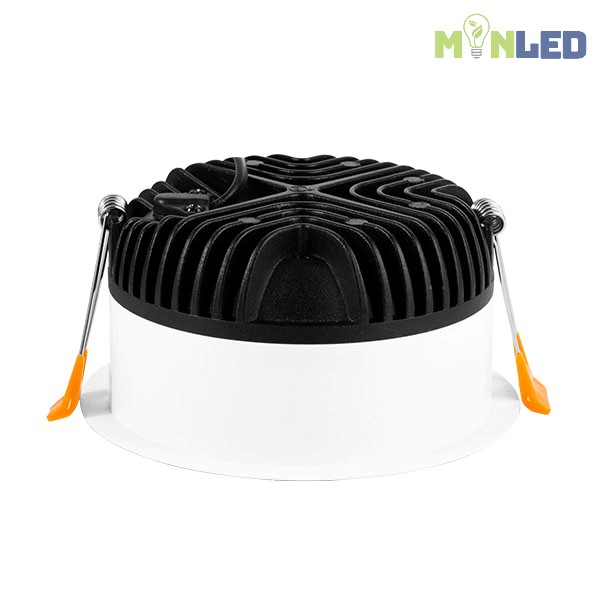 Đèn LED âm trần KingLED Diamond chóa sâu DDLS đơn sắc - Ảnh 3