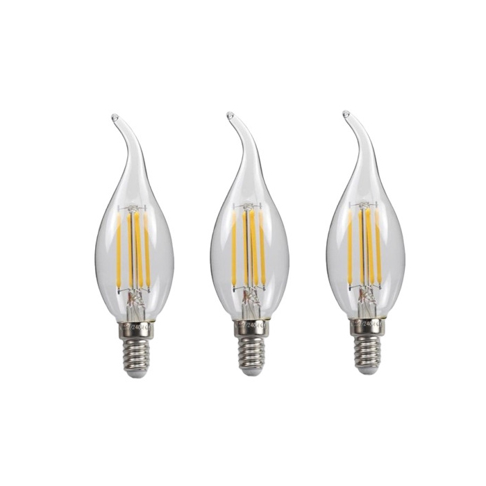 Bóng đèn dây tóc Edison nhót C35 E14