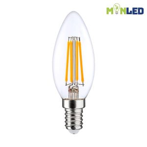 Bóng đèn dây tóc Edison nhót C35 E14 - Ảnh 2