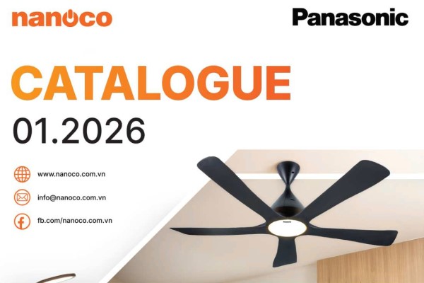 Catalogue thiết bị điện Panasonic Tháng 1.2026