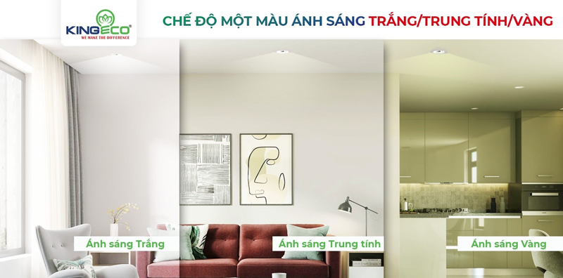 Den LED am tran KingEco EC DL vien mau don sac 2
