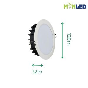 Đèn LED âm trần tán quang ELV VL- D030 đổi màu