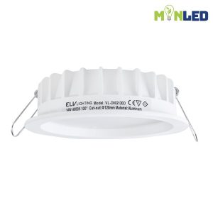 Đèn LED âm trần tán quang ELV chóa sâu