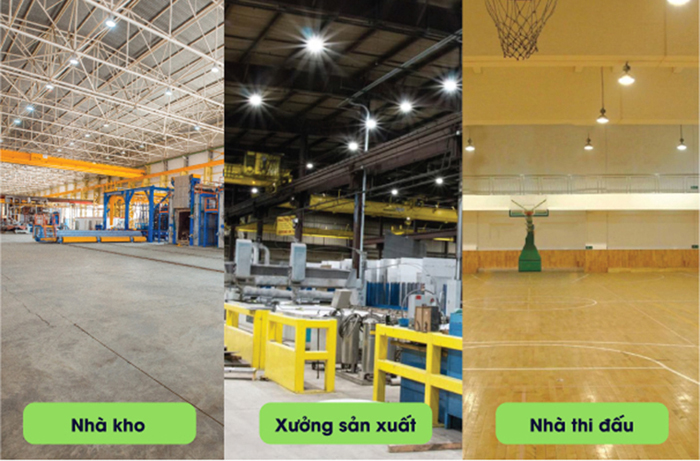 Đèn LED nhà xưởng Rạng Đông HB06