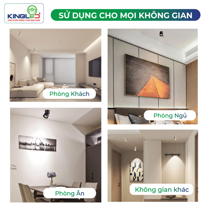 Den LED ong bo roi gap KingLED 3