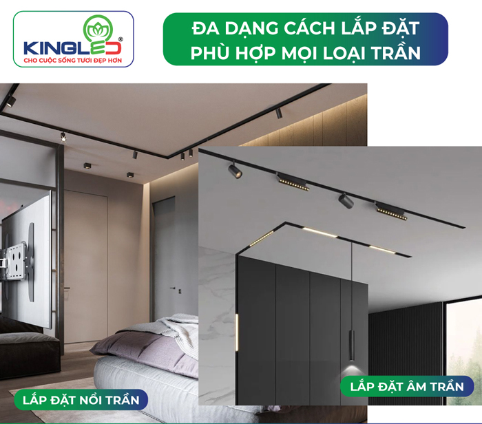 Den ray nam cham KingLED 3