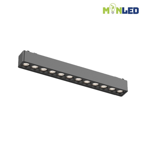 Đèn ray nam châm mỏng tiêu điểm KingLED RNCM-SS-CR - Ảnh 2