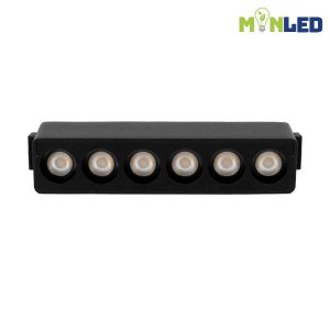 Đèn ray nam châm mỏng tiêu điểm KingLED RNCM-SS-CR