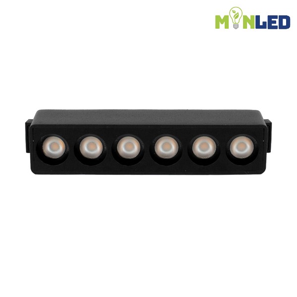 Đèn ray nam châm mỏng tiêu điểm KingLED RNCM-SS-CR
