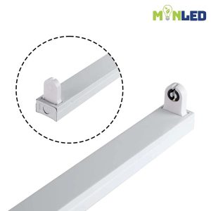 Máng đèn tuýp T8 VO Lighting - Ảnh 2