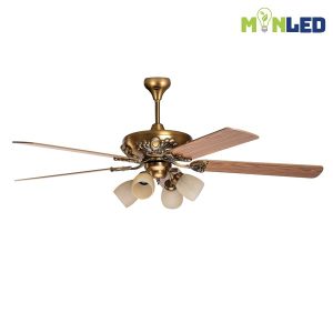 Quạt trần Kaiyokukan 5 cánh có đèn KIKU-3310
