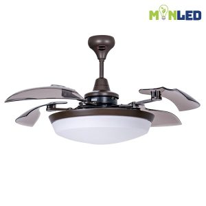 Quạt trần Kaiyokukan 5 cánh có đèn TOYA-214