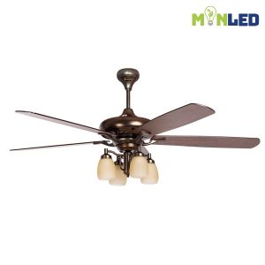 Quạt trần Kaiyokukan 5 cánh có đèn YOKO-020