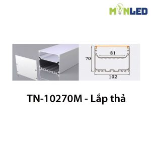 Thanh nhôm định hình TN-10270M