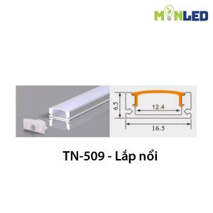 Thanh nhôm định hình TN-509