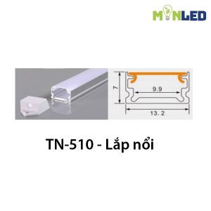 Thanh nhôm định hình TN-510