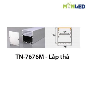 Thanh nhôm định hình TN-7676M