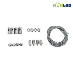Phụ kiện cáp thả và tai cài Panel KingLED - Ảnh 2