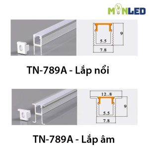 Thanh nhôm định hình TN-789