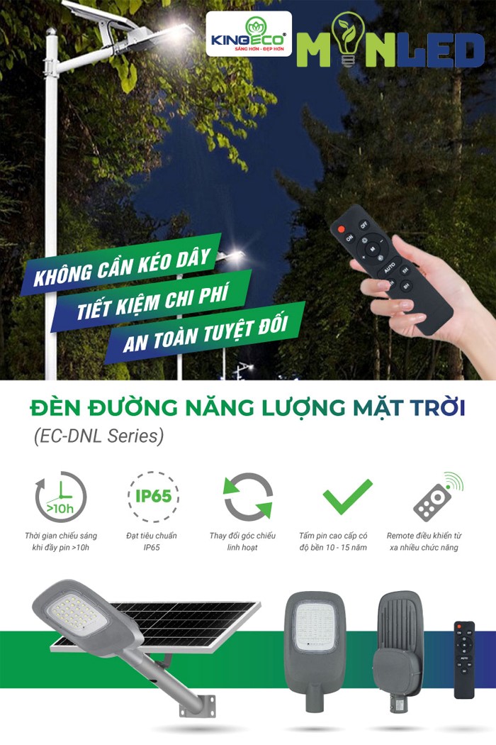 Den duong nang luong mat troi KingEco