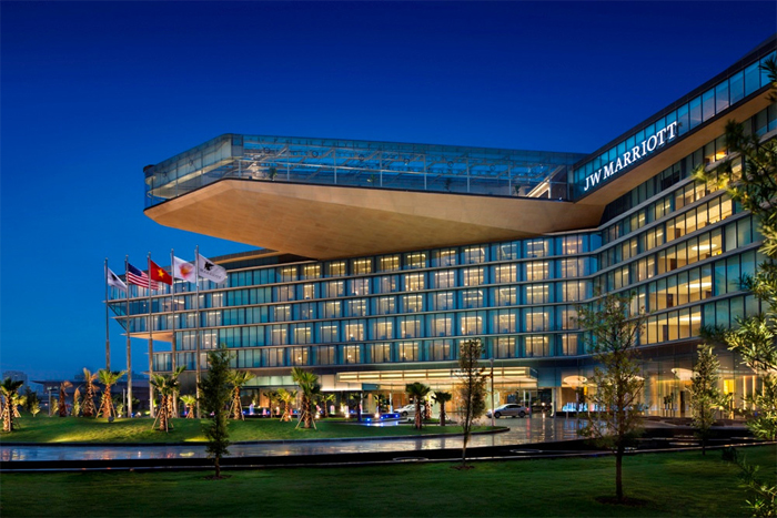 Khách sạn JW Marriott Hanoi, nơi áp dụng ISO 8995-2002 để thiết kế các khu vực công cộng