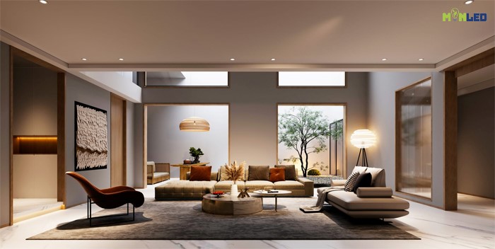 Thiết kế chiếu sáng kết hợp ánh sáng tự nhiên và ánh sáng đèn LED