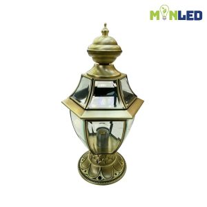 Đèn trụ cổng đồng cổ điển TC-4610