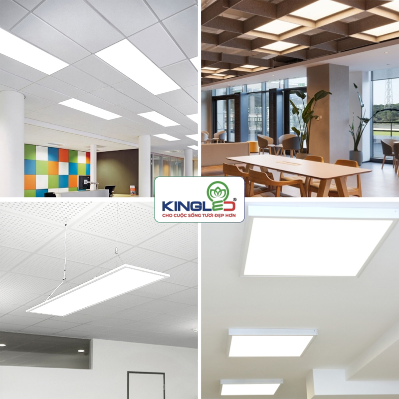 Ứng dụng thực tế và cách bố trí đèn LED Panel trong từng không gian