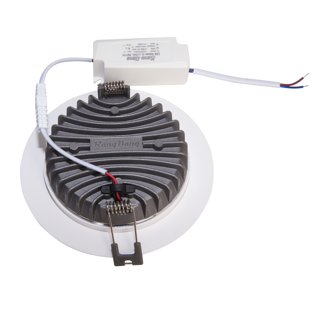 Bộ phận tản nhiệt của đèn LED âm trần