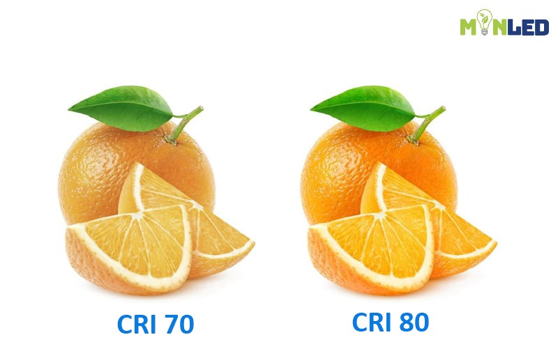 Hầu hết đèn LED âm trần Rạng Đông có chỉ số CRI=80