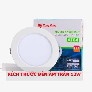 Kich thuoc den LED am tran 12W