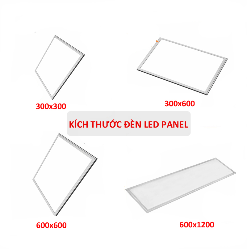 Kích thước đèn LED Panel chuẩn cho từng không gian – Cẩm nang lựa chọn chi tiết