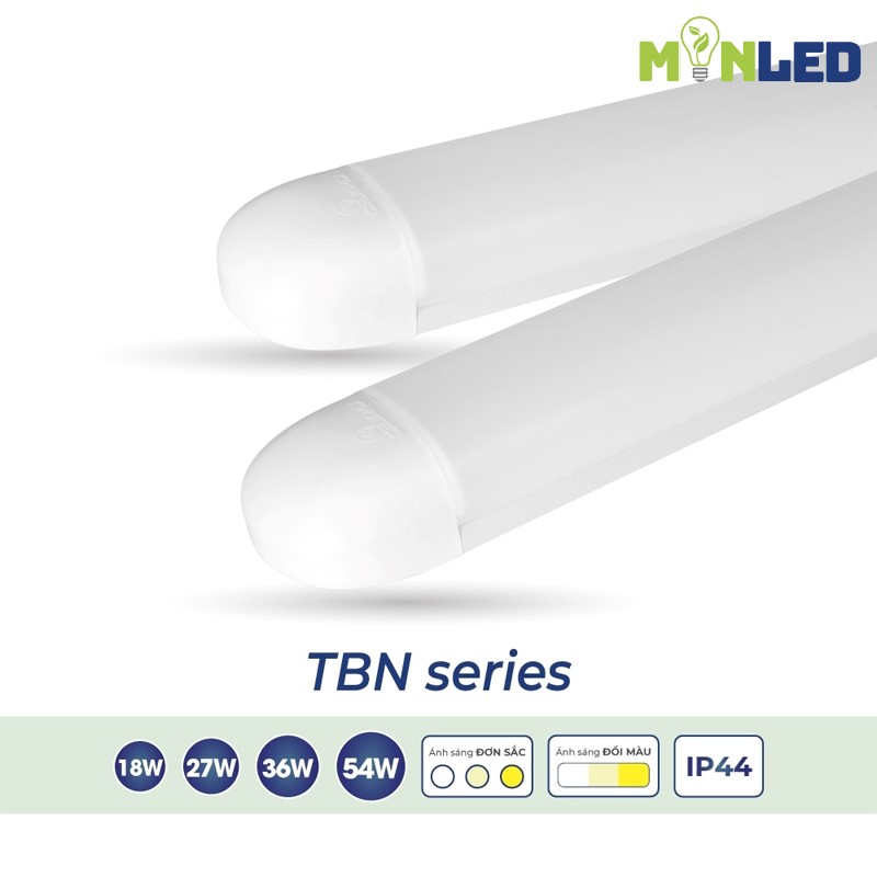 Đèn tuýp KingLED có ánh sáng 1 màu và đổi 3 màu