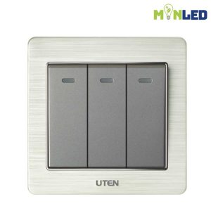 Bộ công tắc ba 1 chiều UTEN V6.0