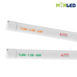 Bộ đèn tuýp liền máng đôi thân nhựa Asia TLMN
