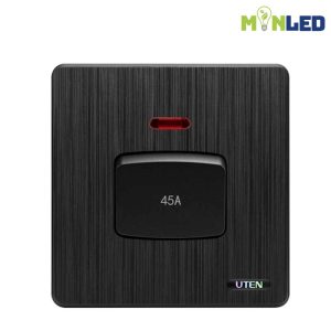 Công tắc bình nóng 45A UTEN S300-Màu đen