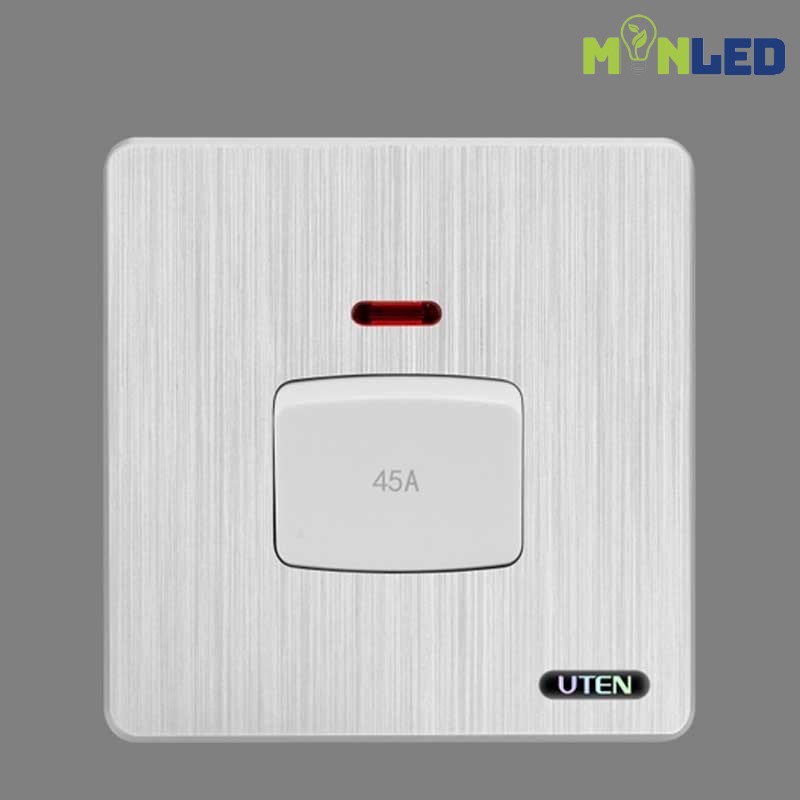 Công tắc bình nóng 45A UTEN S300-Màu trắng